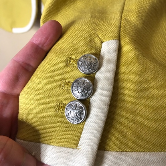 Banana Republic Goldenrod Blazer Size 8 - Picture 3 of 8